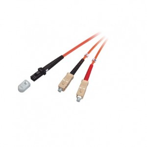 Cable de conexión FO MTRJ / PC-SC / PC MM 50/125 Duplex 2M